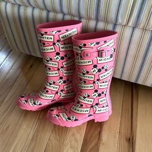 Hunter Disney rain boots